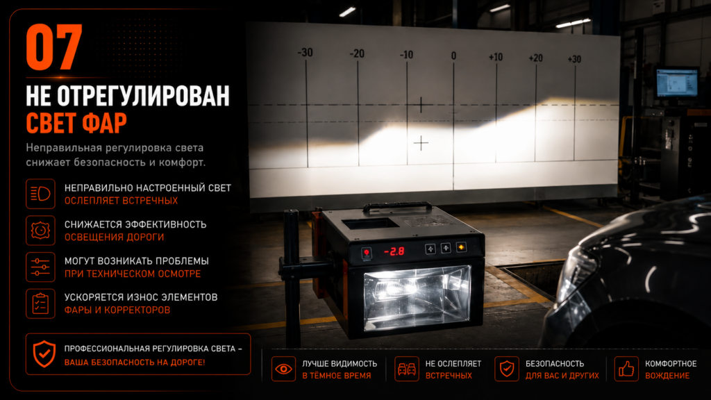 Ремонт фар в Риге r7
