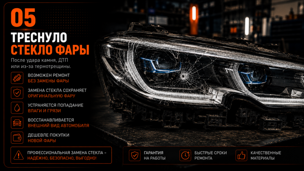 Ремонт фар в Риге r5